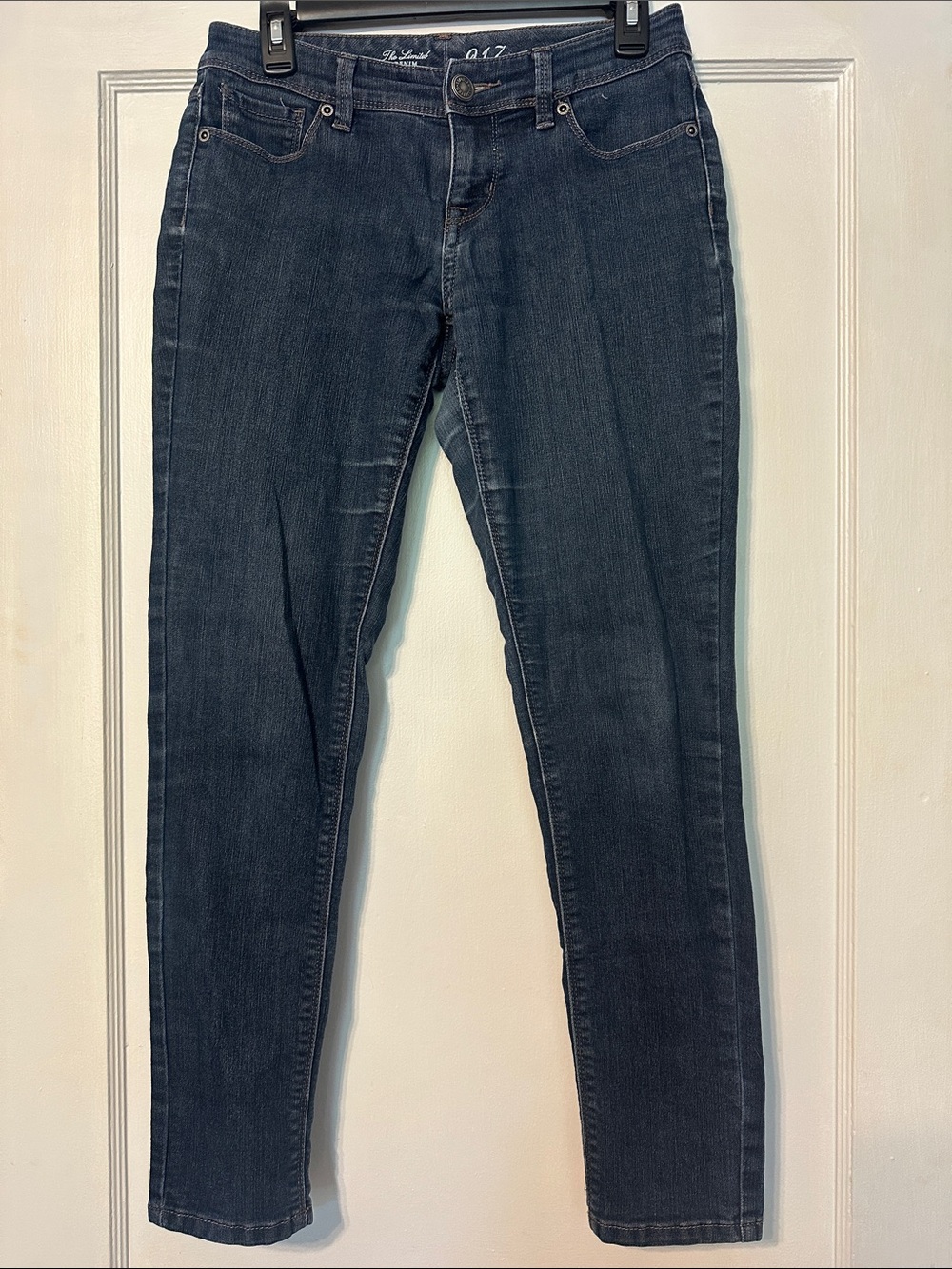 The Limited Dark Wash Skinny Jeans